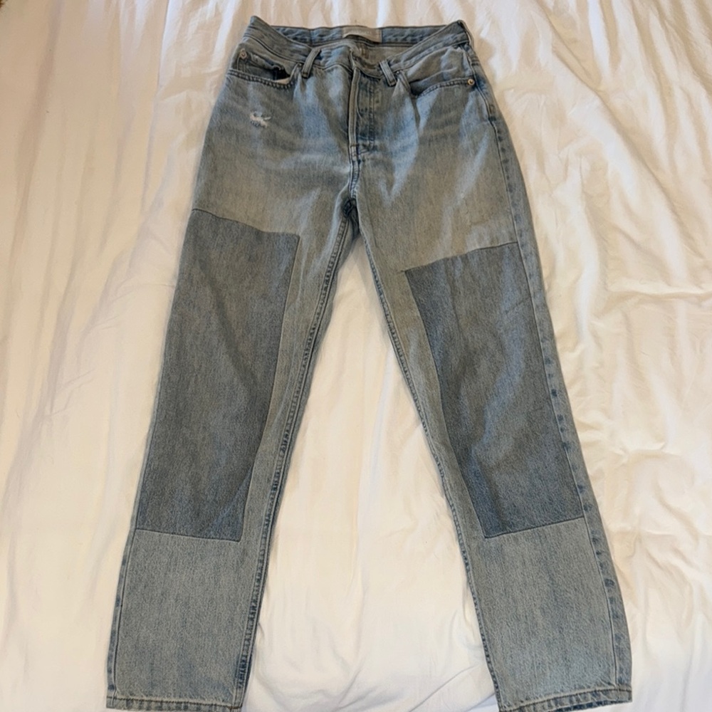 Everlane “The 90s Cheeky Jean” Stylish Two Tone Denim Jeans Size 25 Regular